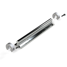 Схема крепления комплекта ограничителей SBR12-FR