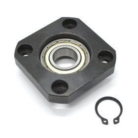 Обозначение: FF-15. Наименование: Плавающая фланцевая подшипниковая опора D15 мм