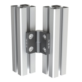 Навес левый 40 серии в сборе с профильной трубой