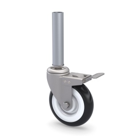 Монтаж ролика FHJ-505 на трубу 28 мм схема