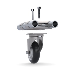 Схема монтажа ролика поворотного FHJ-402