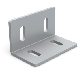 Стальной угловой соединитель для профилей 45х90