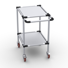 RSI-MST-600x500x900-2 | Стойка подкатная 600х500х900 2 полки изображение 6