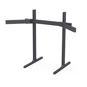 RSI-TRIPLE-SCREEN-4040-S10-BLACK | Трипл скрин для симрейсинга (серия 40 паз 10 мм) Чёрный