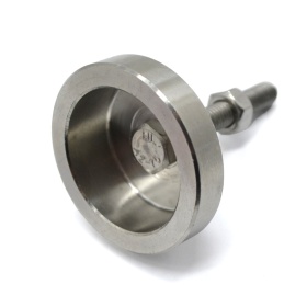 Вид опоры (ножки) с обозначением основания диаметром 40 мм. Артикул: 7587.