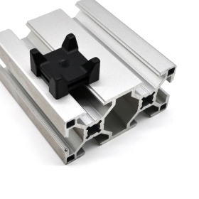 Клипса для кабеля под профиль серии 40 с пазом 8 мм