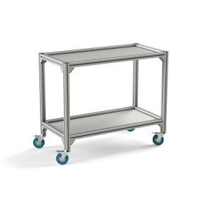 RSI-1008-500х1000х850-2 | Стойка подкатная 500х1000х850 2 полки