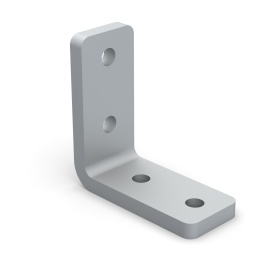 Угловой соединитель 40х80, сталь 8 мм