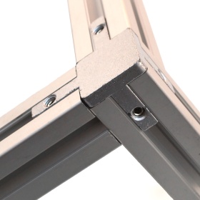 Сборка трехстороннего угла из конструкционных профилей 30х30