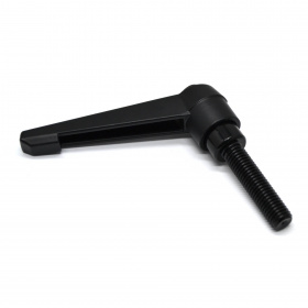 Металлическая ручка с фиксатором и внешней резьбой М12х50