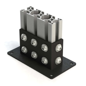 Фундаментная опора для профиля 30х90 мм