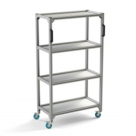 Подкатная стойка для оборудования 500х1000х1800