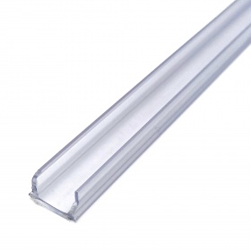 Фото пазовой заглушки, 8 мм, прозрачная