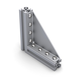 8007s | Стальной угловой соединитель 20х80 мм усиленный изображение 4