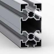OB-4590L-BP | Профиль 45х90 мм. Паз 10 мм облегченный (Без покрытия)