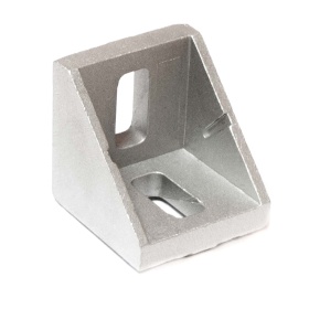 Алюминиевый угловой соединитель 45х45 паз 10