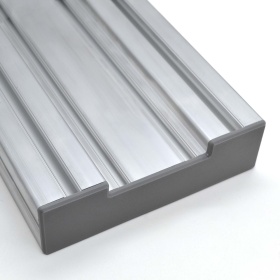 50180-CAP-GRAY | Торцевая заглушка к профилям 50х180 серая изображение 0