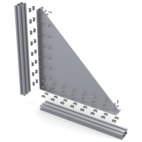 Стальной массивный сварной уголок схема крепления на сухари с пружиной