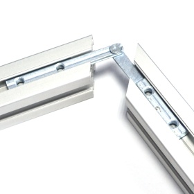 Профили 30х30 и внутренний линейный соединитель под любой угол