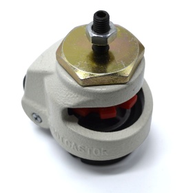 Промышленное самоустанавливающееся колесо с комплектными шпилькой и гайкой