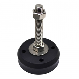Опора нержавеющая D120, М20х150 арт. D120К-M20H150-А2-НЕРЖ