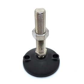 Регулируемая опора, артикул 7084. Основание — 100 мм, шпилька — М24х120 мм