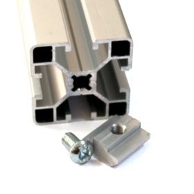 5070AL | Сухарь пазовый алюминиевый, паз 8, М6, серия 40 изображение 4