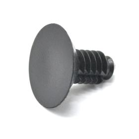 Пластиковая вставка в алюминиевую заглушку черную в торец профиля