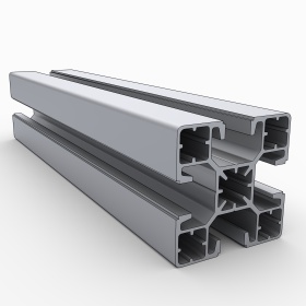 OB-4545-SL | Профиль 45х45 мм. Паз 10 мм суперлегкий (Анодированный) изображение 8