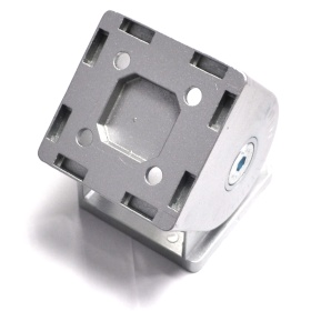 Подвижное регулируемое соединение профилей 80х80