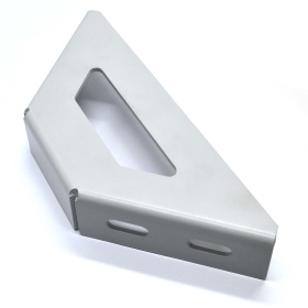 Угловой соединитель из стали к конструкционным профилям серии 40