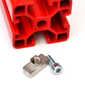 Т гайка М4 паз 8 мм к станочным профилям 40х40, 40х80