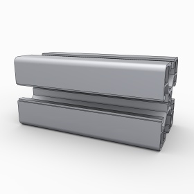 OB-4040L-BP | Профиль 40х40 мм, облегченный. Паз 8 мм (Без покрытия) изображение 11