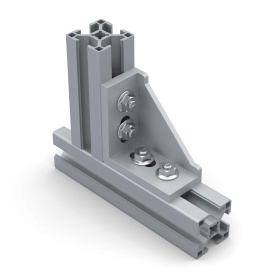 Прямоугольный угловой соединитель 30х60 под профиль серии 30