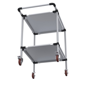 RSI-MST-700x600x900-2 | Стойка подкатная 700х600х900 2 полки изображение 6