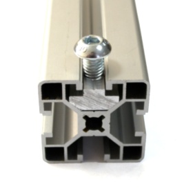 Сухарь М8, паз 8, серия 40, алюминиевый, к станочным профилям серии 40