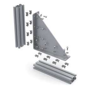 Стальной большой сварной уголок 210 мм схема крепления на сухари с пружиной пазом 8 мм