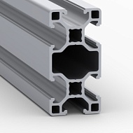 OB-2040-L-BP | Профиль 20х40 мм. Паз 6 мм (Без покрытия)