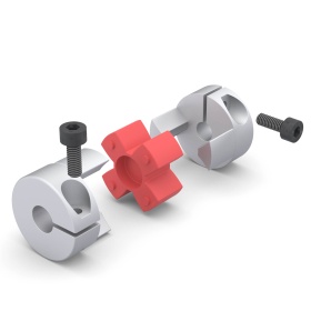 MH-D20L25-5x6.35 | Муфта соединительная, кулачковая изображение 3