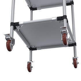 RSI-MST-600x500x1300-3 | Стойка подкатная 600х500х1300 3 полки изображение 3