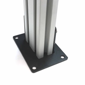 Станочный профиль 30х60 в фундаментной опоре арт. 11302