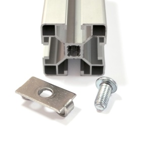 Пазовый фиксатор М8, паз 8 мм, серия 30