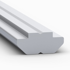 S8S30 | Сухарь пазовый сплошной алюминиевый, серия 30. Паз 8