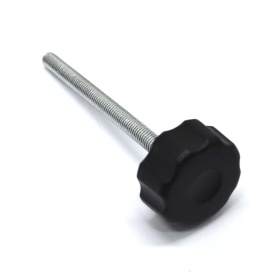Ручка-фиксатор с пластиковым наконечником и резьбой М5х60 мм
