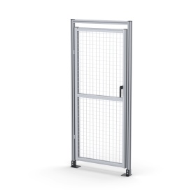 SG-45-1800-800-Door | Дверь 800x1800 для ограждения, серия 45 (Анодированная) изображение 3