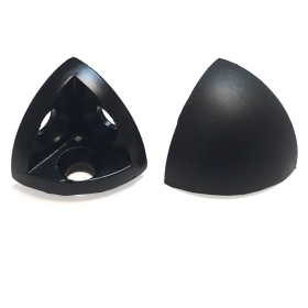 Заглушка и трехсторонний уголок к конструкционным профилям 45R