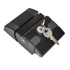 Замок для дверей из конструкционных профилей