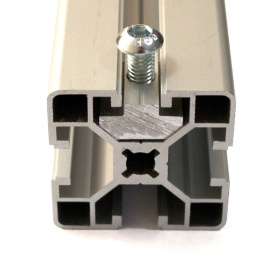 Сухарь М6, паз 8, серия 40, алюминиевый, к станочным профилям серии 40