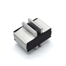 Параллельный соединитель профилей. Установка в паз, шириной 8 мм