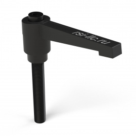 Металлическая ручка с фиксатором и внешней резьбой М10х60